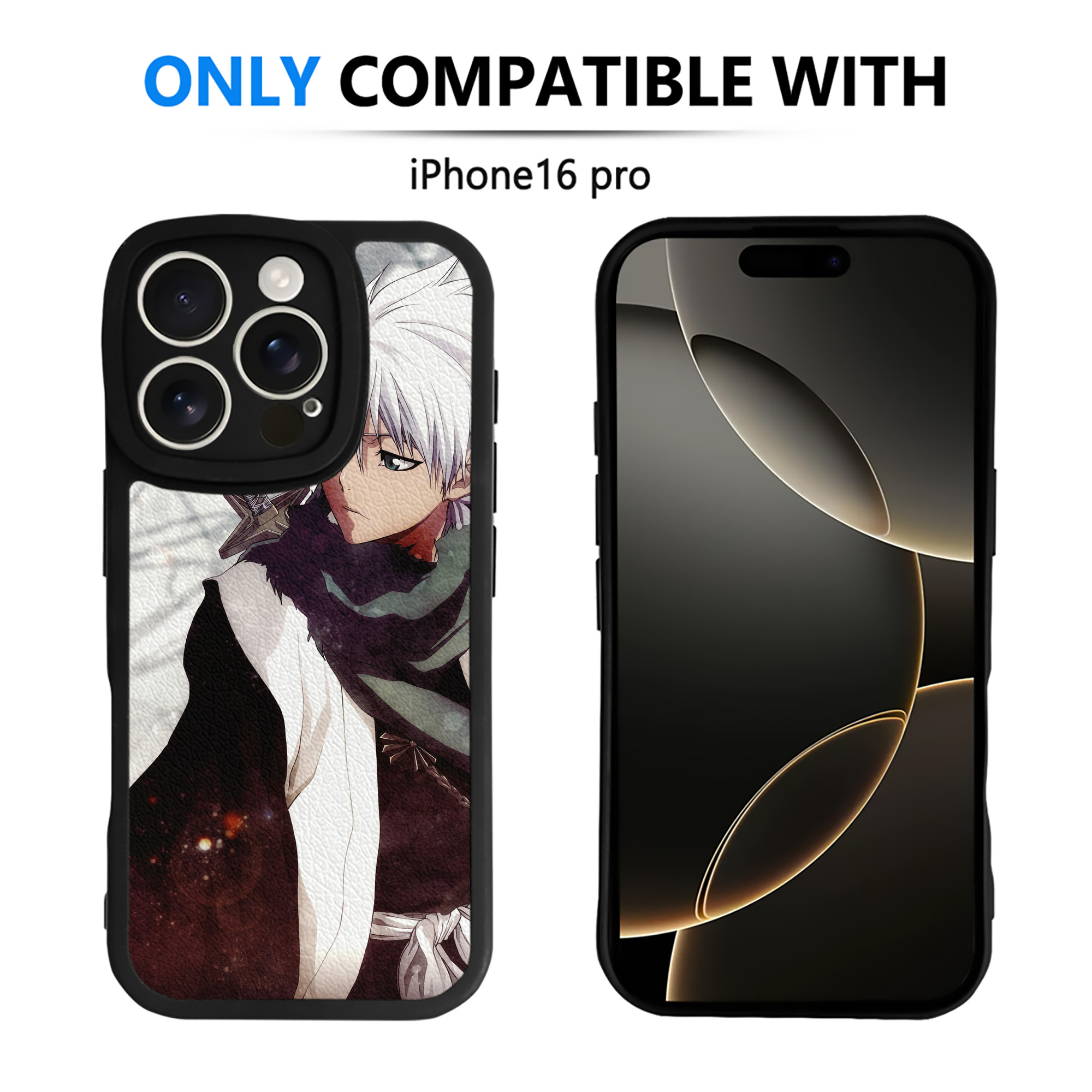 （画像用） ブリーチ BLEACH 【iPhone 16シリーズ対応】シリコンスマホケース（レザー調） 材質：シリコン